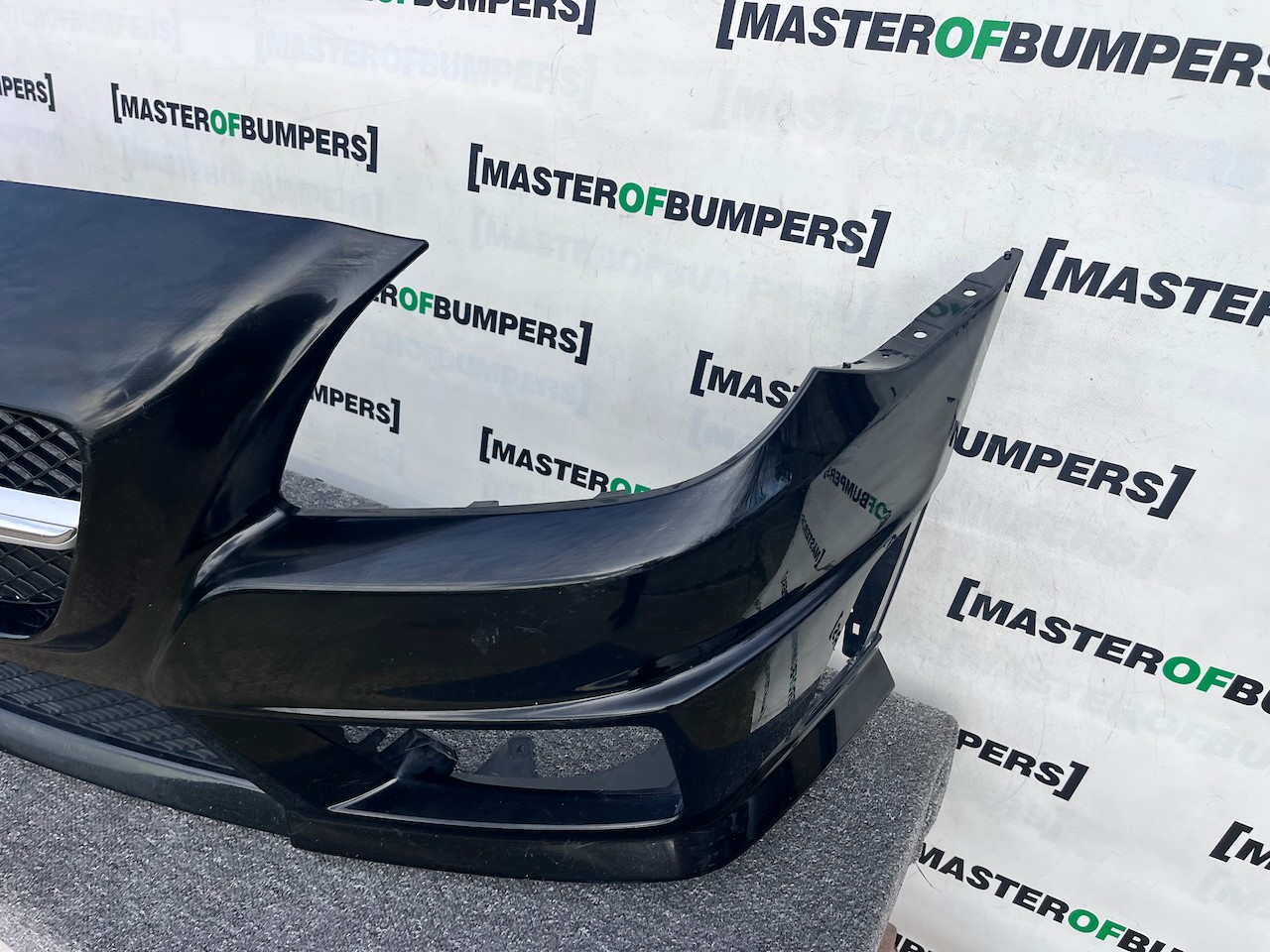 Mercedes Slk Amg Sport A172 Mk3 2012-2015 Front Bumper No Pdc Genuine [e362]