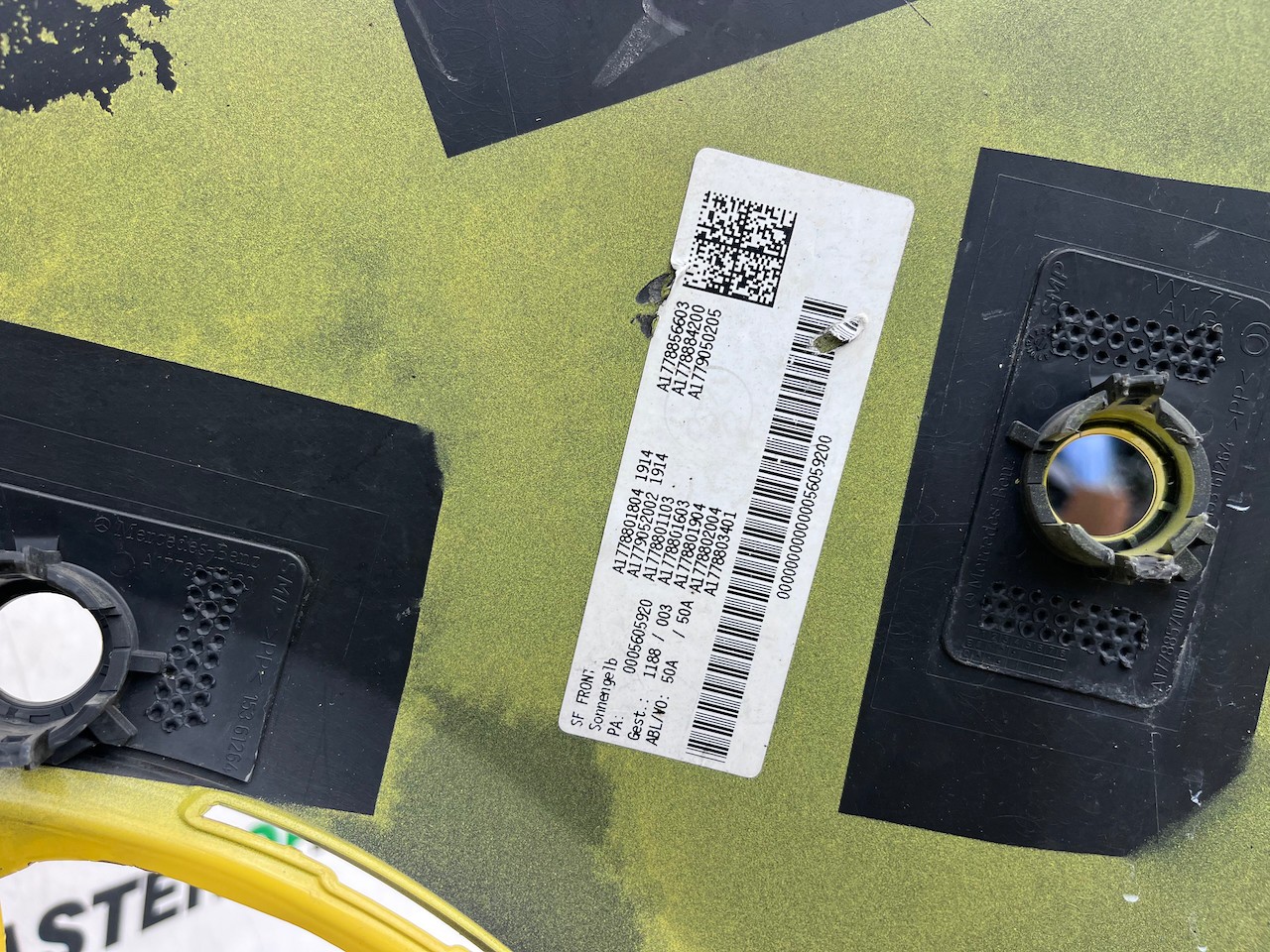 Mercedes A Class A45s Amg A177 2019-2023 Front Bumper 6 Pdc Genuine [e420]