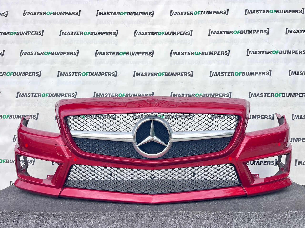 Mercedes Slk Amg Sport A172 Mk3 2012-2015 Front Bumper No Pdc Genuine [e458]