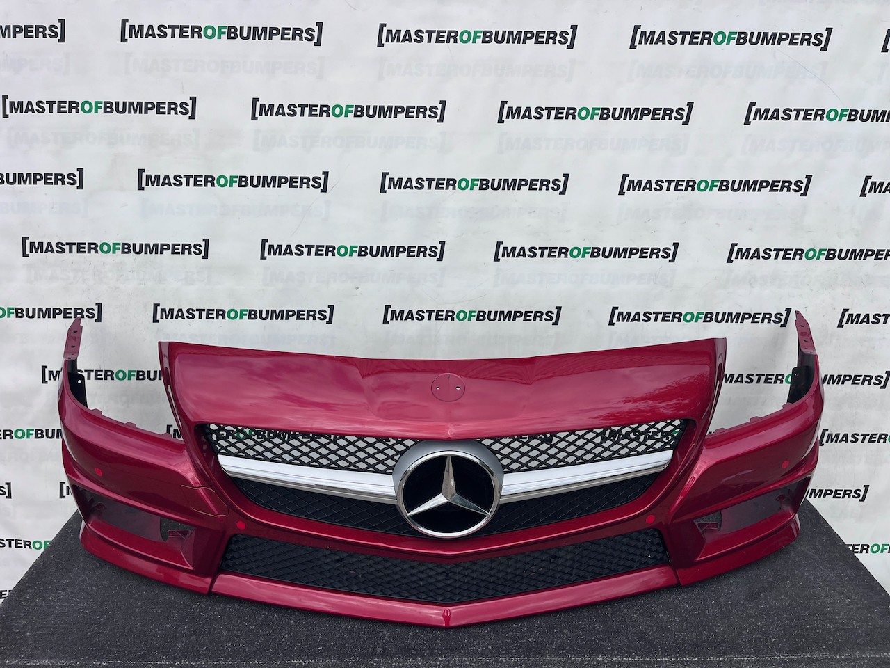 Mercedes Slk Amg Sport A172 Mk3 2012-2015 Front Bumper No Pdc Genuine [e458]