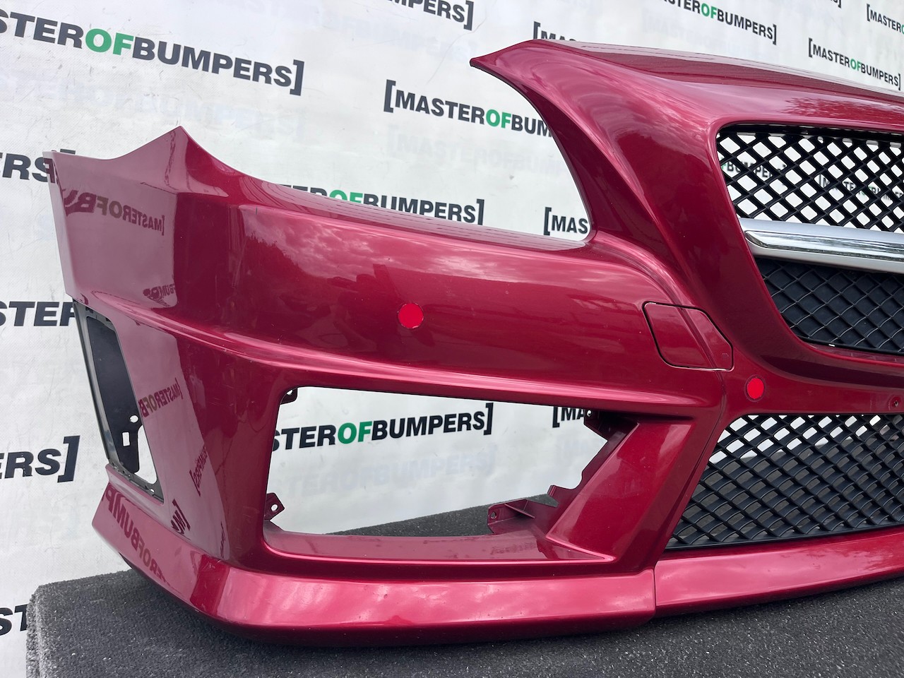 Mercedes Slk Amg Sport A172 Mk3 2012-2015 Front Bumper No Pdc Genuine [e458]