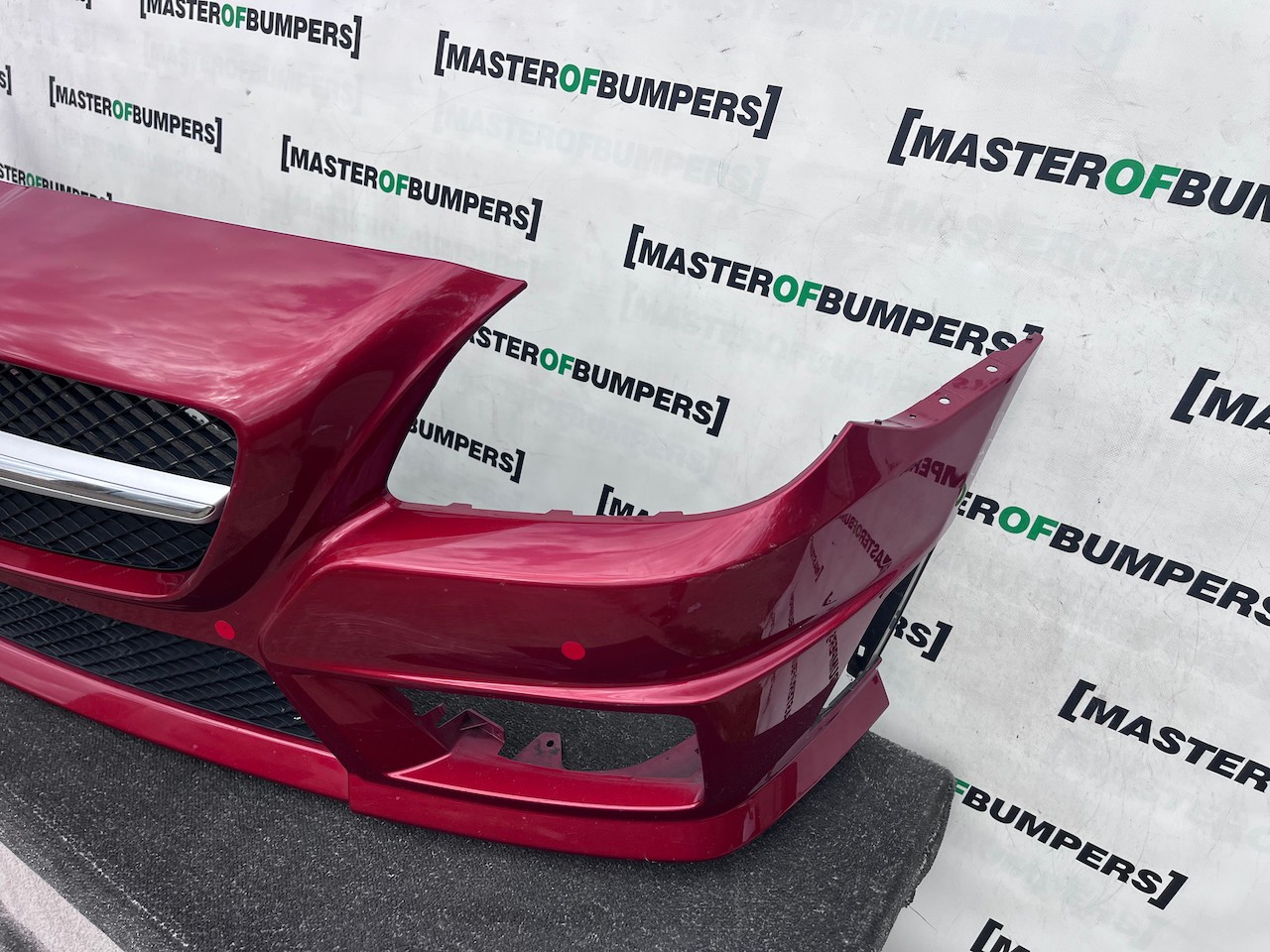 Mercedes Slk Amg Sport A172 Mk3 2012-2015 Front Bumper No Pdc Genuine [e458]