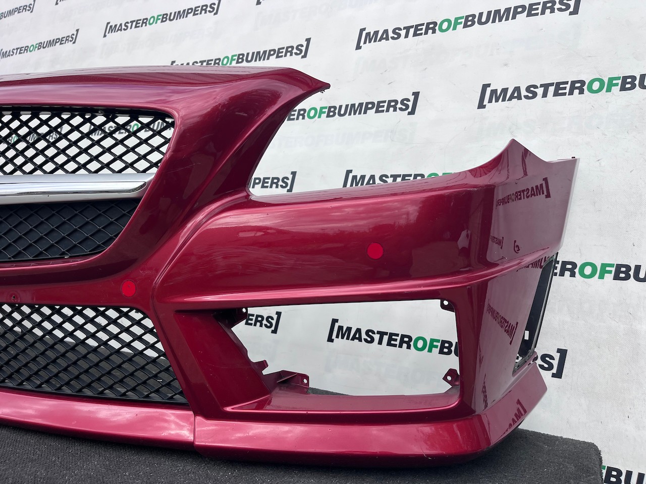 Mercedes Slk Amg Sport A172 Mk3 2012-2015 Front Bumper No Pdc Genuine [e458]