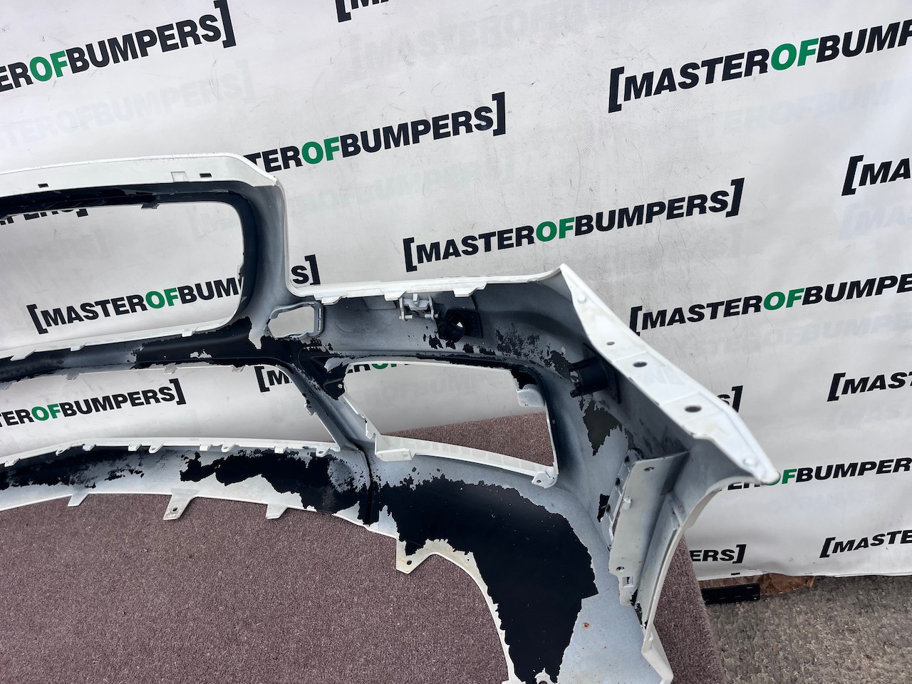 Mercedes Slk Amg Sport A172 Mk3 2012-2015 Front Bumper 6 Pdc Jets Genuine [e493]