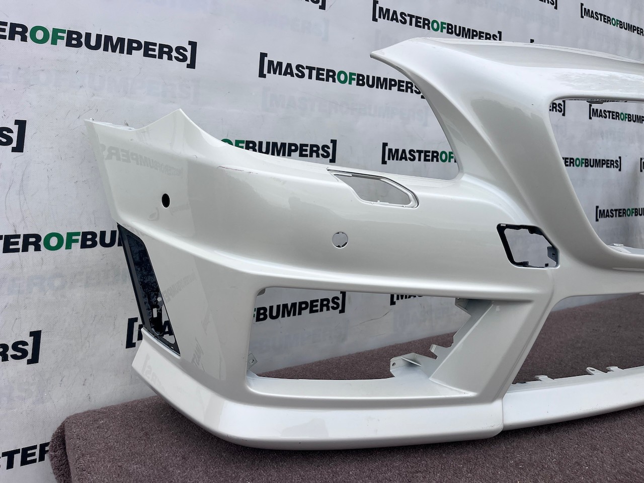 Mercedes Slk Amg Sport A172 Mk3 2012-2015 Front Bumper 6 Pdc Jets Genuine [e493]
