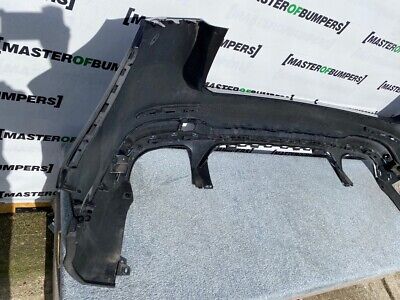 Mercedes Glc Amg X253 Hatchback 2015-2020 Rear Bumper In Black Genuine [e398]