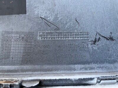 Mercedes Cla 45s Amg 2019-on Rear Bumper White 6 Pdc Genuine [e555]