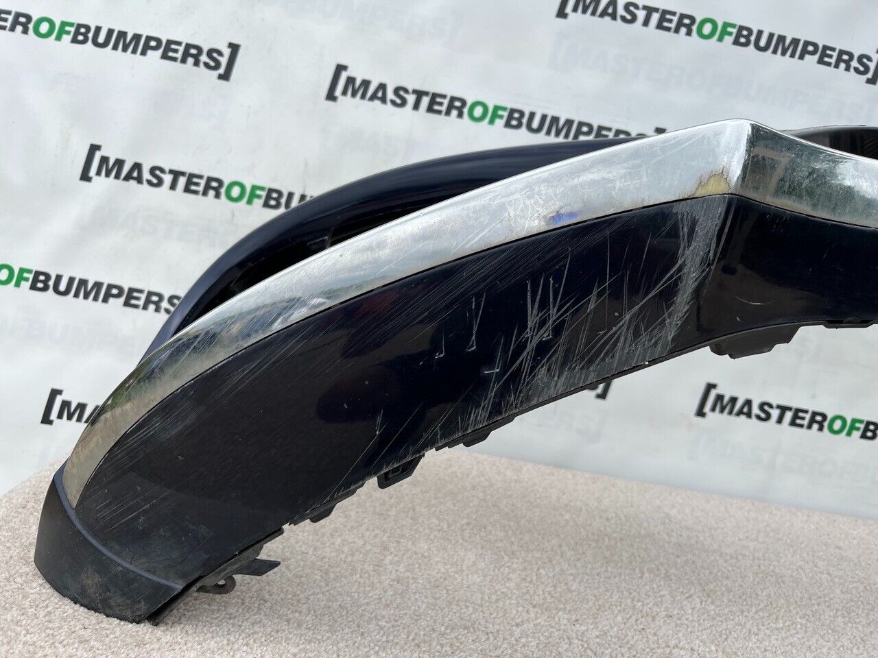 Mercedes C Class A205 Saloon Estate 2015-2018 Front Bumper 6 Pdc Genuine [e844]