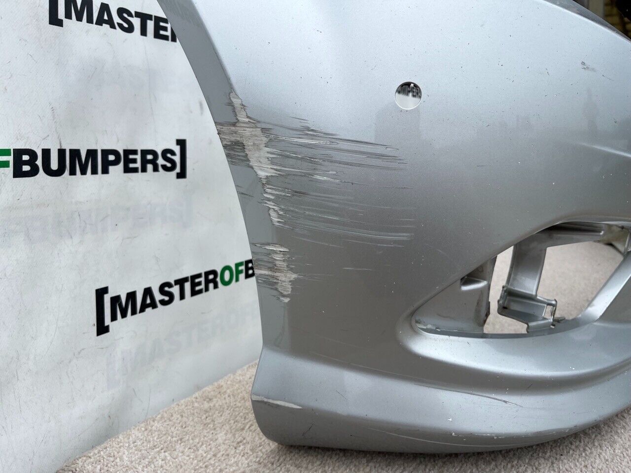 Mercedes C Class Amg A204 Saloon Estate 07-10 Front Bumper 6 Pdc Genuine [e891]