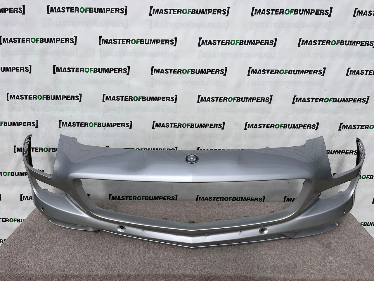 Mercedes Benz Sls Amg A197 2010-2014 Front Bumper Silver 4 Pdc Genuine [e57]