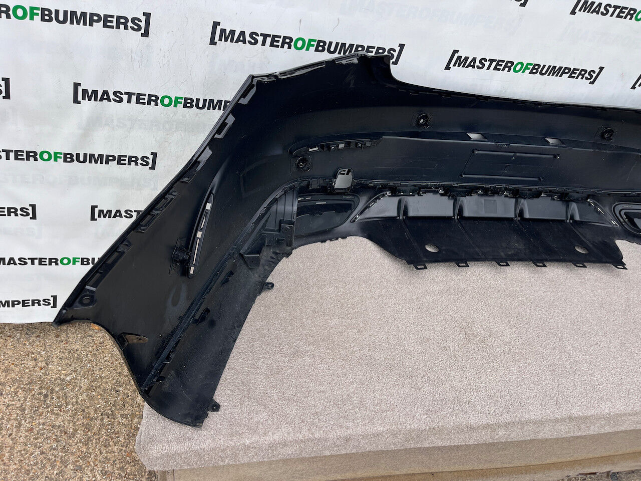 Mercedes Cle E Class Coupe 2023-on Rear Bumper Black 6 Pdc Genuine [p71]