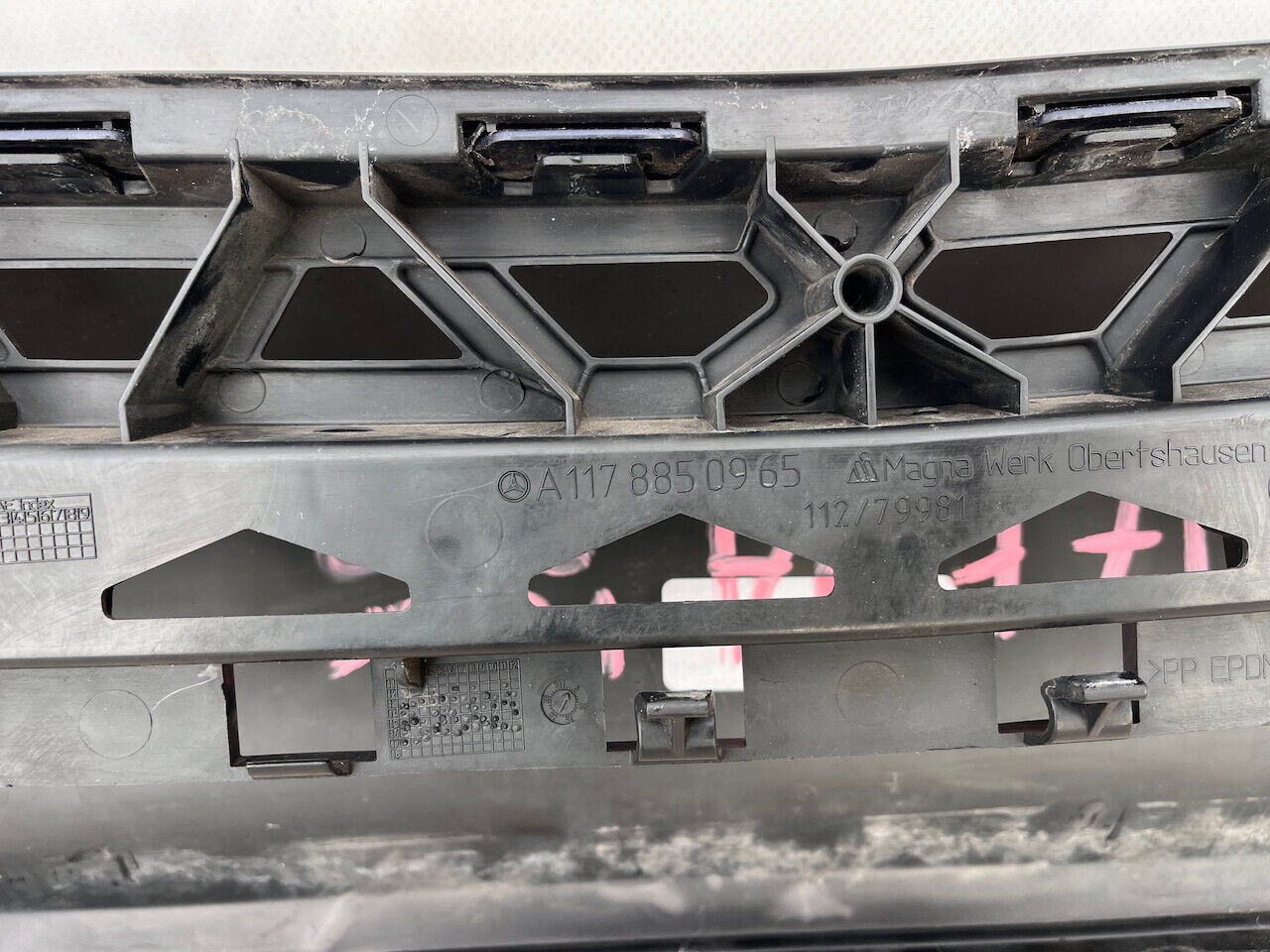 Mercedes Cla Amg Shotingbrake A117 2013-2018 Rear Bumper 6 Pdc Genuine [e105]