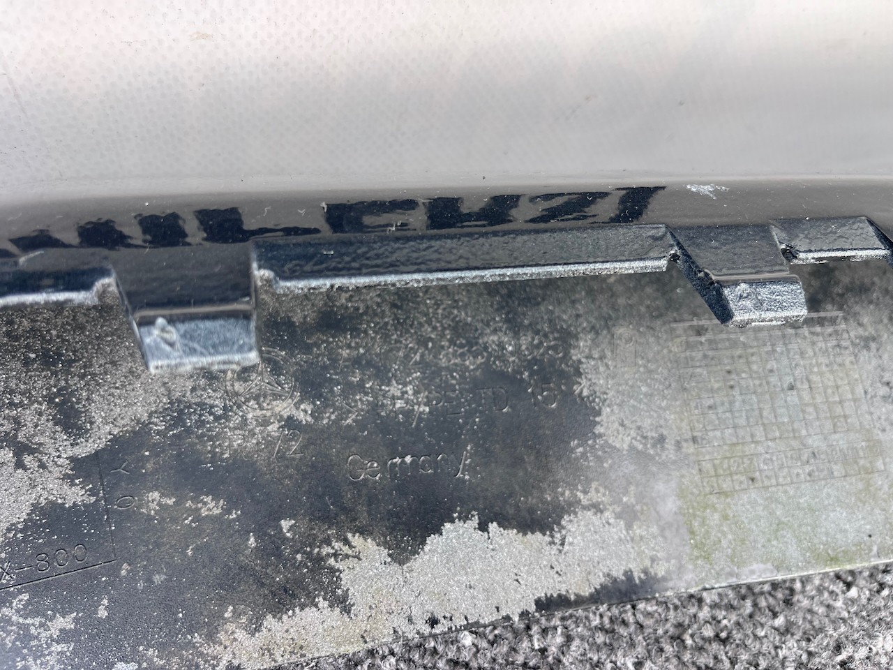 Mercedes Slk Amg Sport A172 Mk3 2012-2015 Front Bumper No Pdc Genuine [e360]