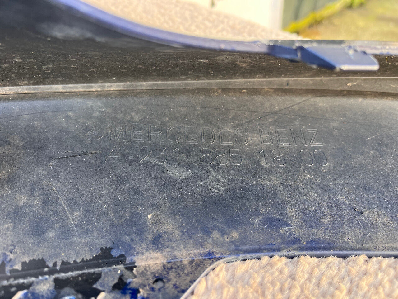 Mercedes Sl500 Amg Sport A231 Lift 2017-2021 Front Bumper 6 Pdc Genuine [e159]