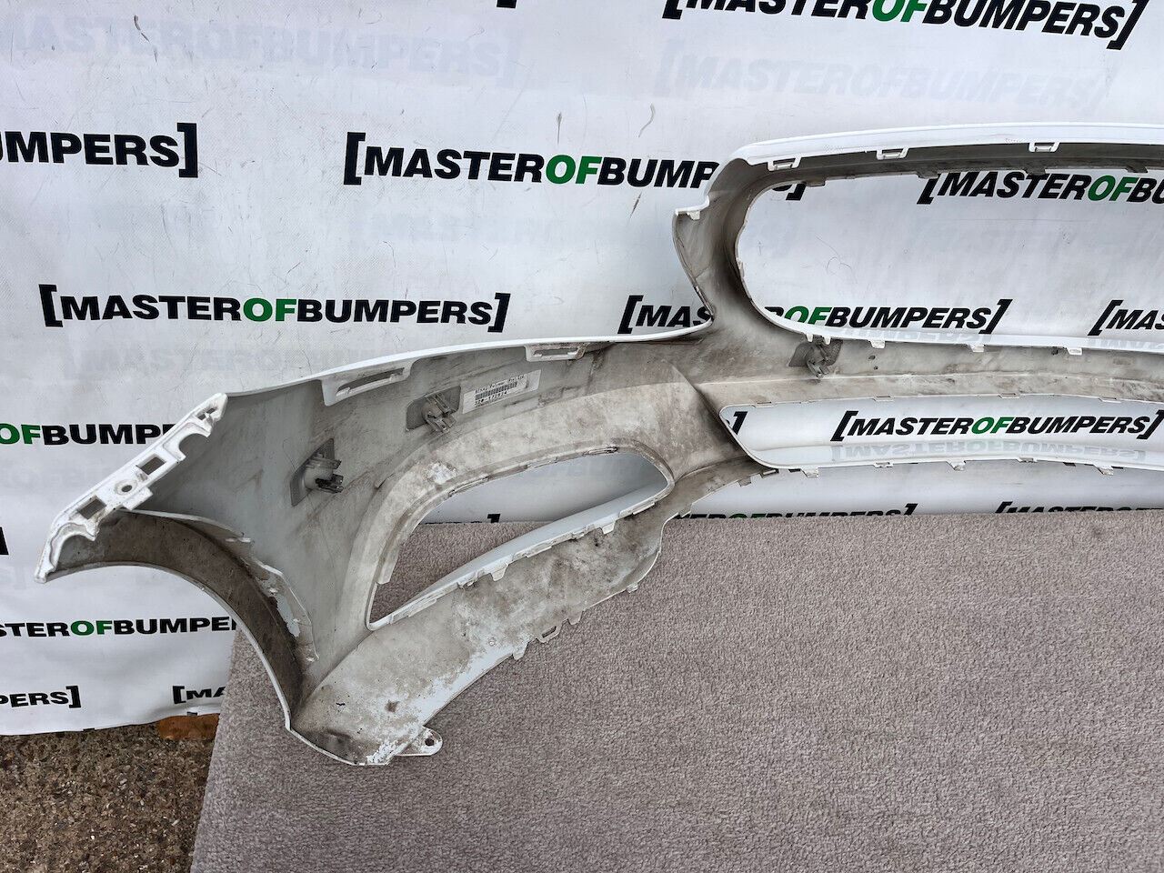 Mercedes C Class A205 Saloon Estate 2015-2018 Front Bumper 6 Pdc Genuine [e39]