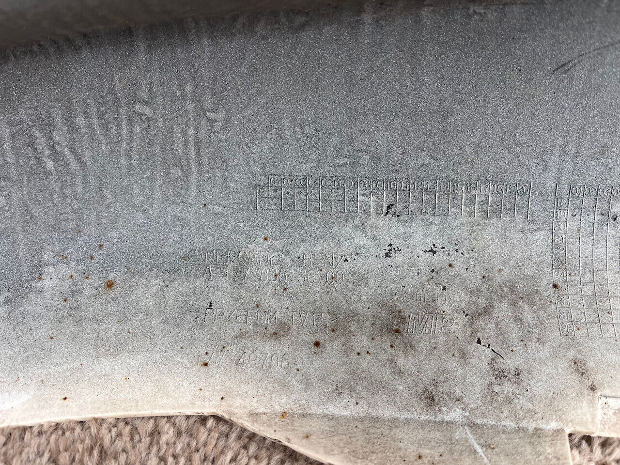 Mercedes A Class Se A177 Hatchback 2019-2022 Front Bumper 4 Pdc Genuine [e171]