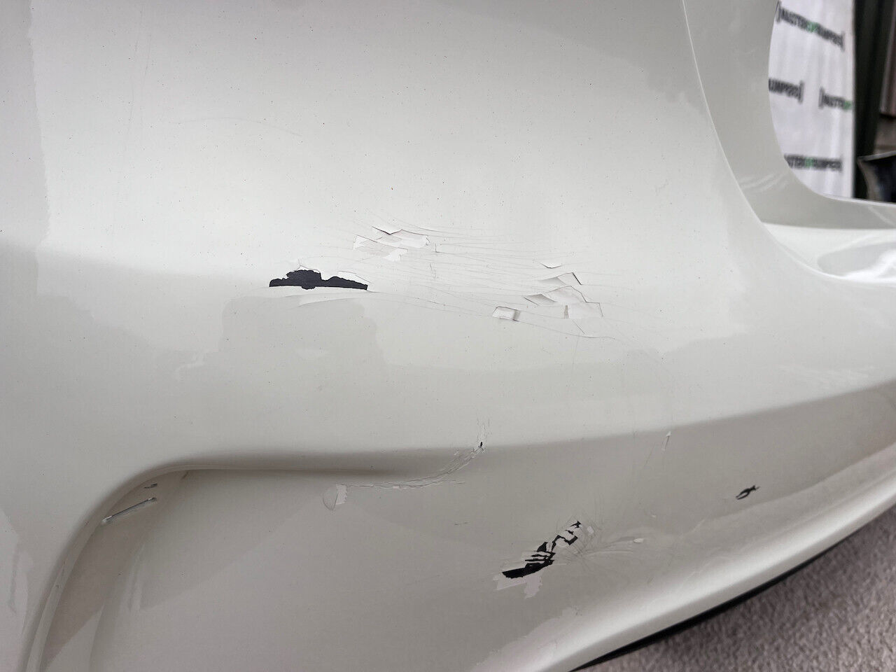 Mercedes A Class Amg Sport A176 Hatc 2012-2015 Rear Bumper No Pdc Genuine [e185]