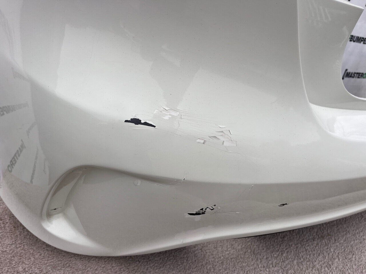 Mercedes A Class Amg Sport A176 Hatc 2012-2015 Rear Bumper No Pdc Genuine [e185]