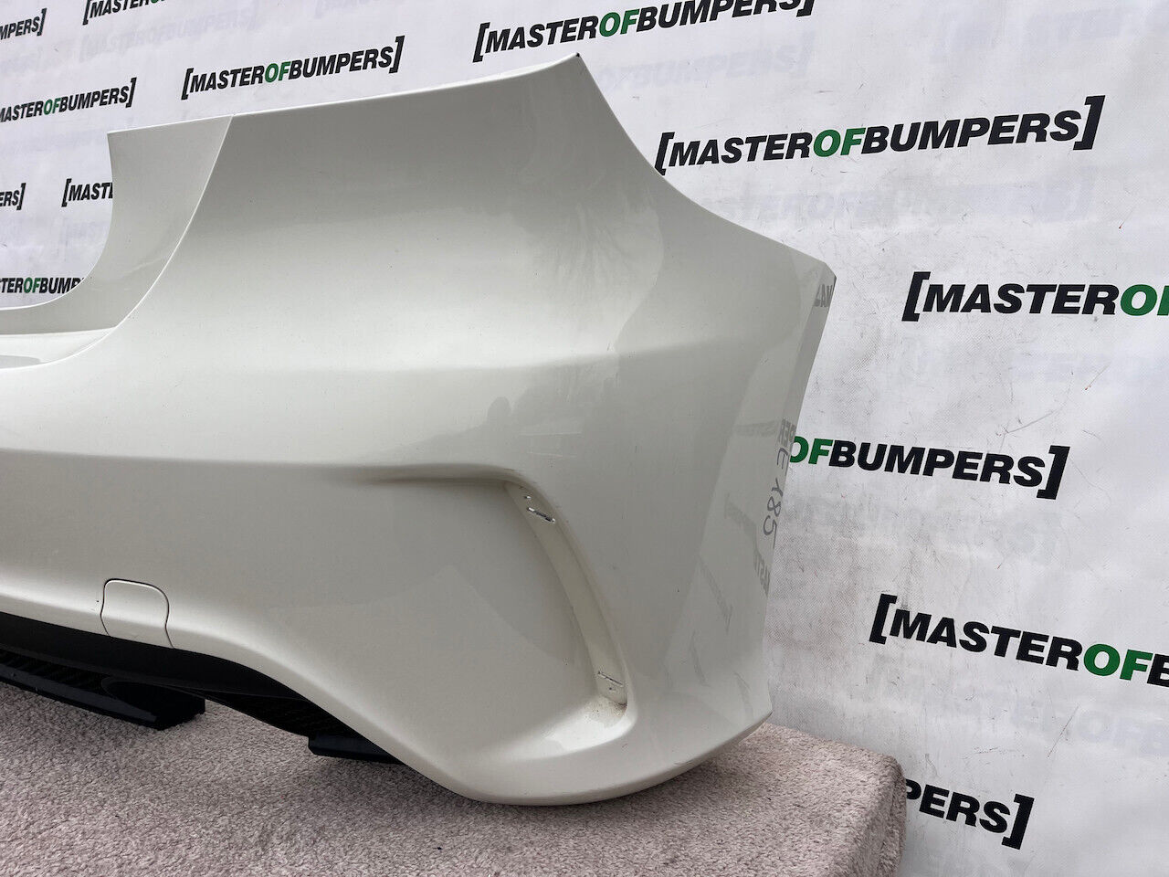 Mercedes A Class Amg Sport A176 Hatc 2012-2015 Rear Bumper No Pdc Genuine [e185]
