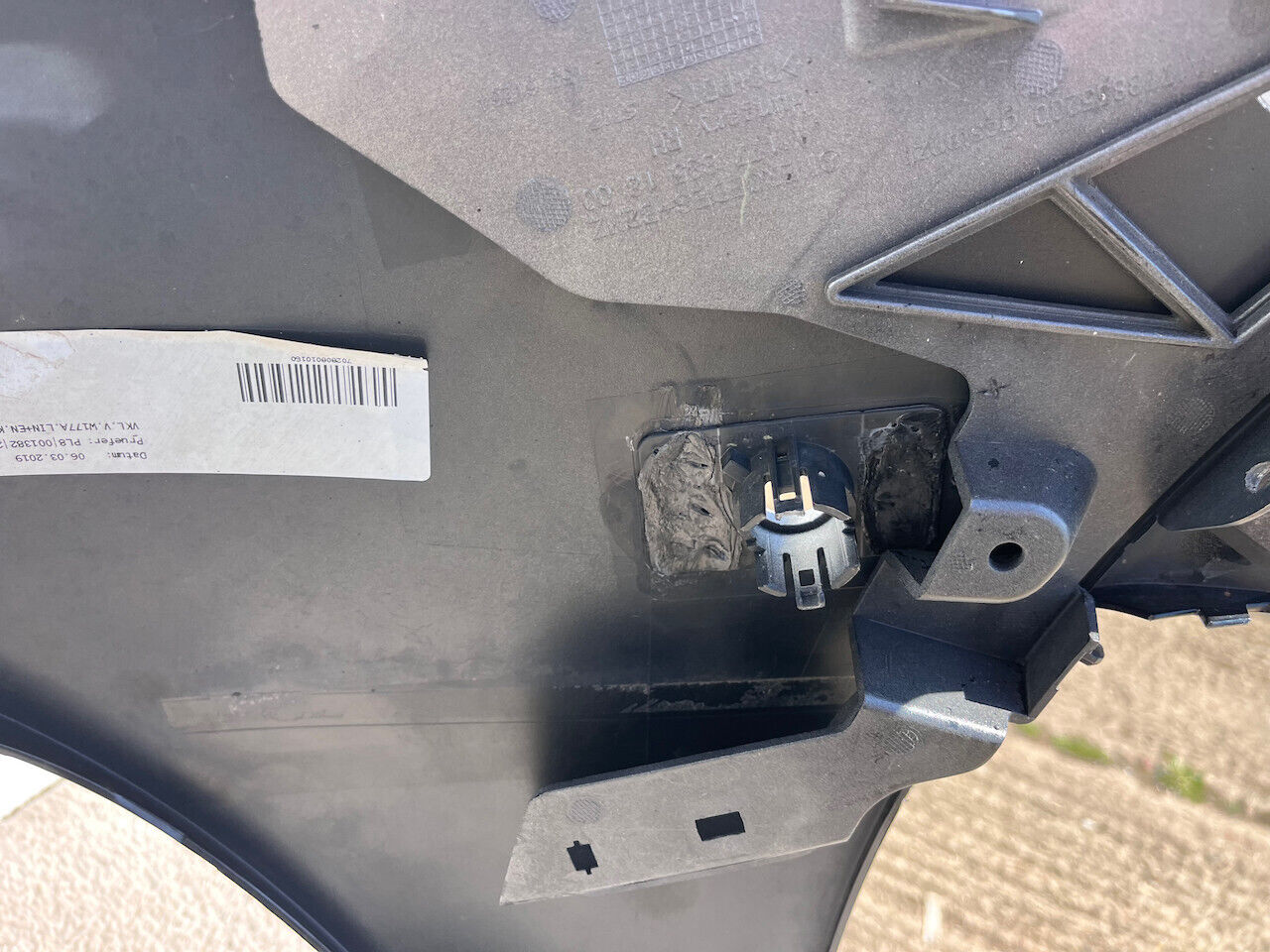 Mercedes A Class Amg A177 Hatchback 2019-2022 Front Bumper 6 Pdc Genuine [e193]