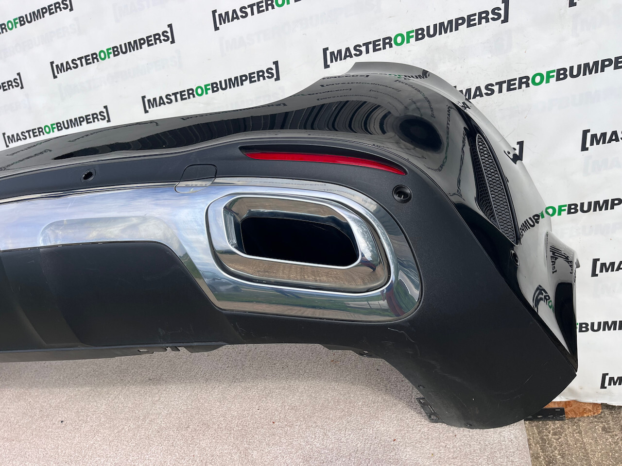 Mercedes Gle Amg Sport A167 Suv 2019-2023 Rear Bumper 6 Pdc Genuine [e224]