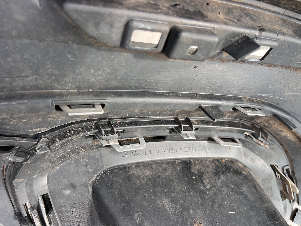 Mercedes Gle Amg Sport A167 Suv 2019-2023 Rear Bumper 6 Pdc Genuine [e224]