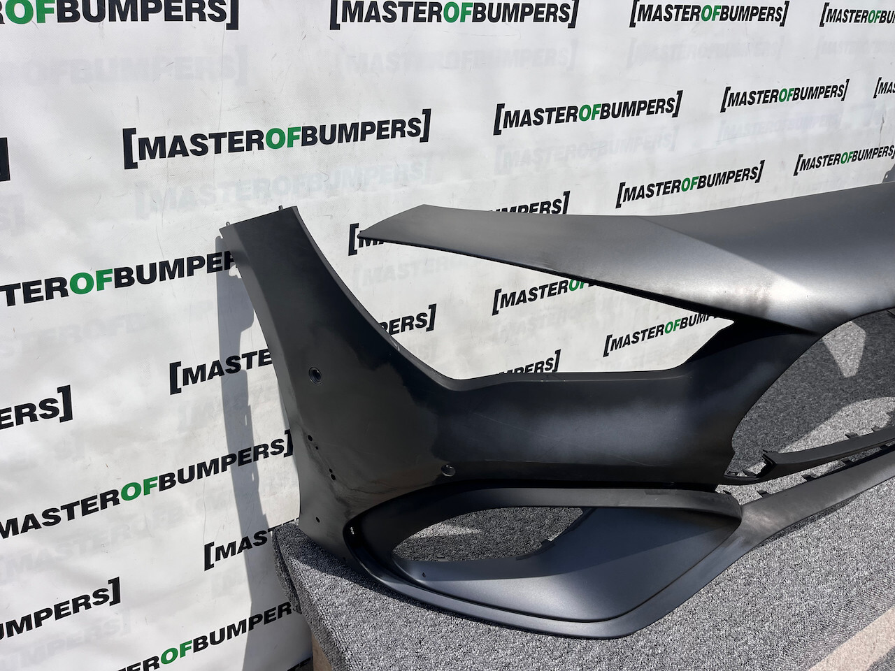 Mercedes Cla Amg45s A118 2019-2023 Front Bumper Grey 6 Pdc Genuine [e998]