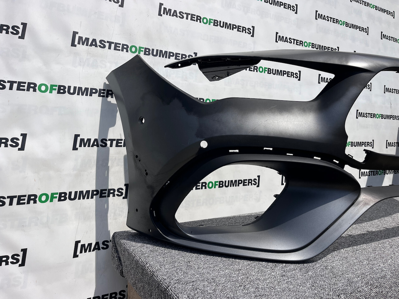 Mercedes Cla Amg45s A118 2019-2023 Front Bumper Grey 6 Pdc Genuine [e998]