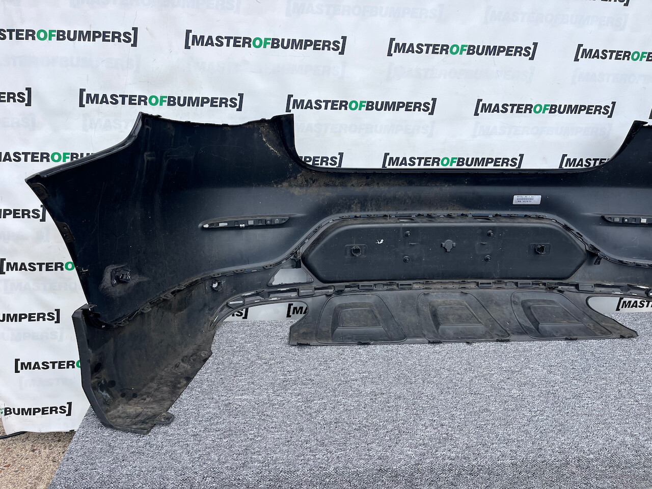 Mercedes Glc Amg Sport Coupe A253 2015-2018 Rear Bumper 6 Pdc Genuine [e243]