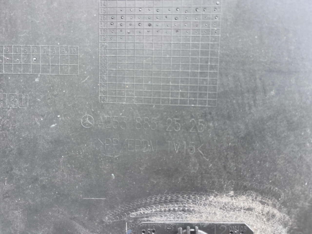 Mercedes Glc Amg Sport Coupe A253 2015-2018 Rear Bumper 6 Pdc Genuine [e243]