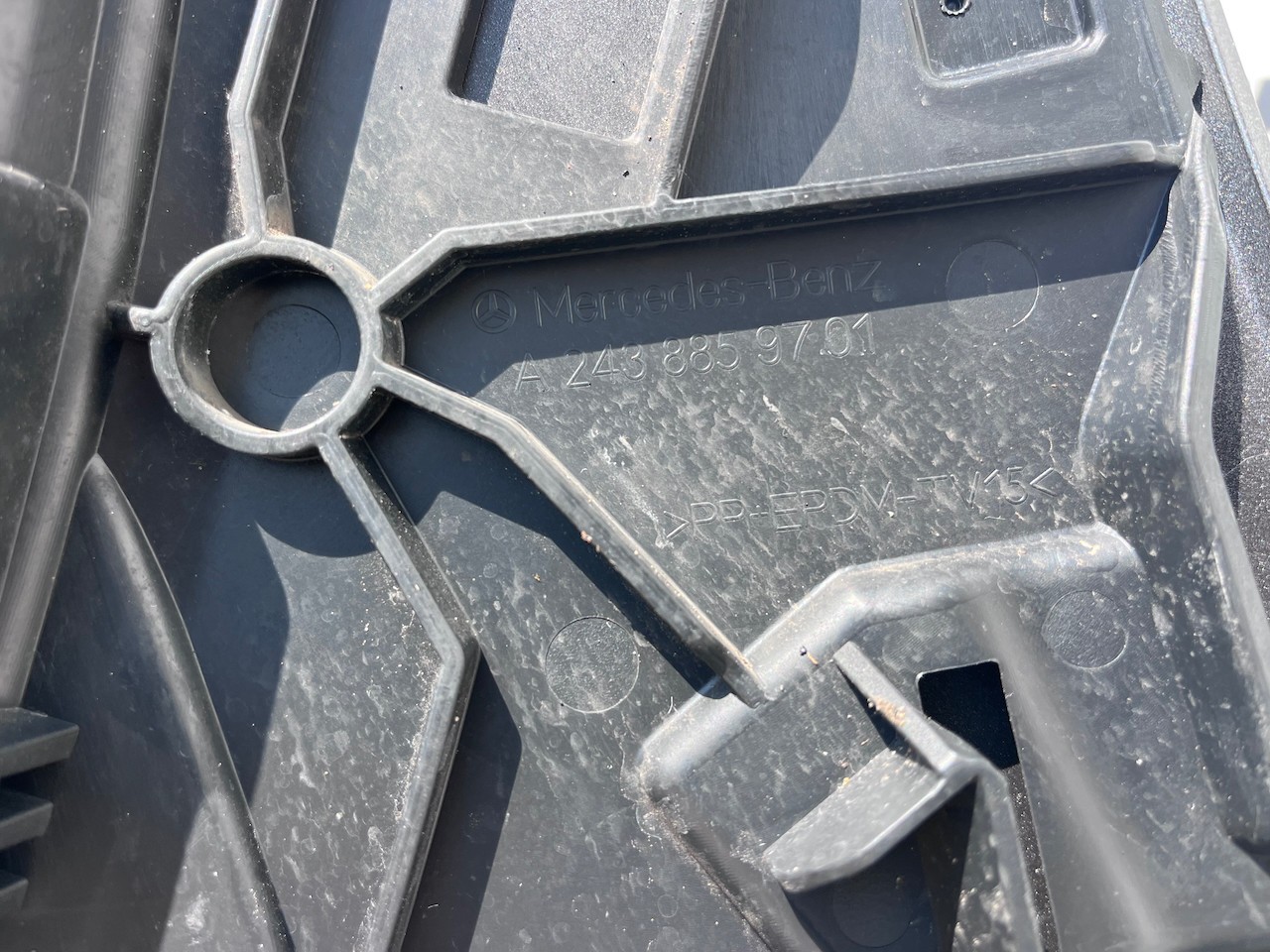 Mercedes Eqa Amg Line H243 Suv 2021-2024 Front Bumper 6 Pdc Genuine [e253]