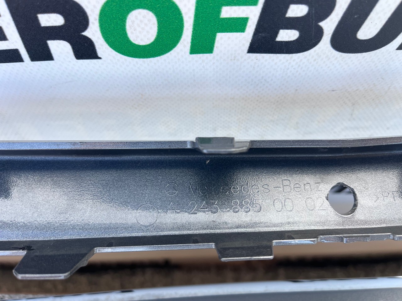 Mercedes Eqa Amg Line H243 Suv 2021-2024 Front Bumper 6 Pdc Genuine [e253]