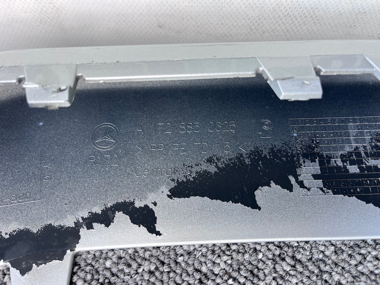 Mercedes Slk Amg Spor A172 Mk3 2012-2015 Front Bumper 6 Pdc +jets Genuine [e272]