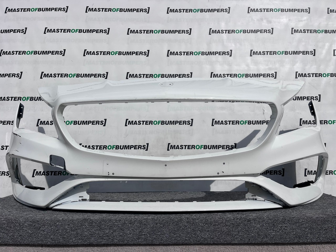 Mercedes Cla Amg A117 Lift Sport 2016-2019 Front Bumper 6 Pdc Genuine [e280]