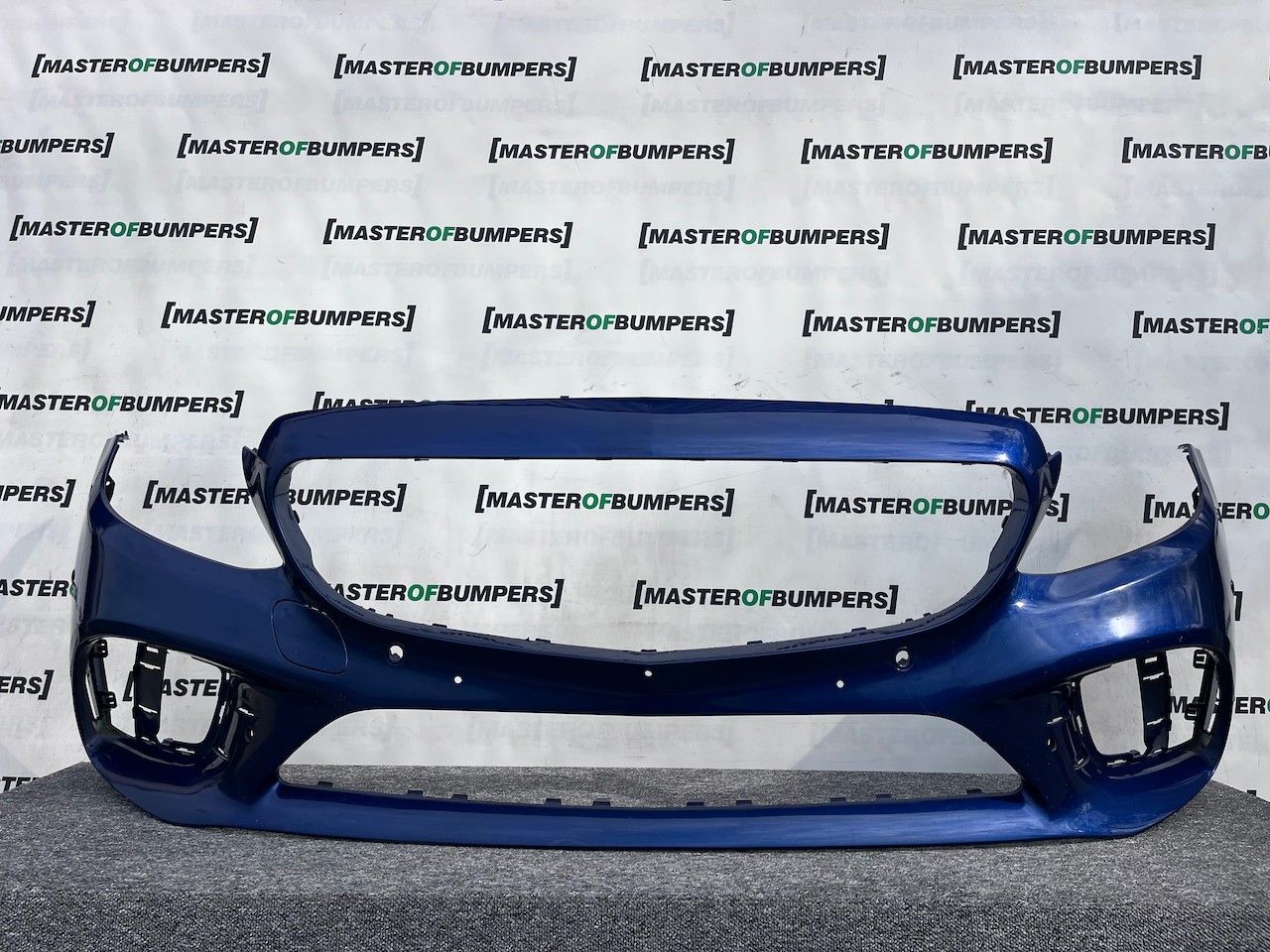 Mercedes C Class Amg Line A205 Lift 2019-2022 Front Bumper 6 Pdc Genuine [e296]
