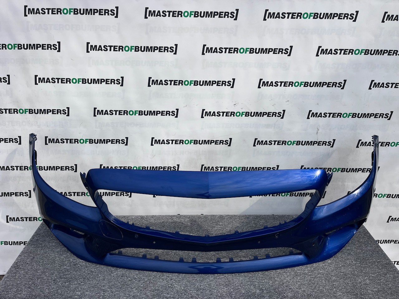 Mercedes C Class Amg Line A205 Lift 2019-2022 Front Bumper 6 Pdc Genuine [e296]