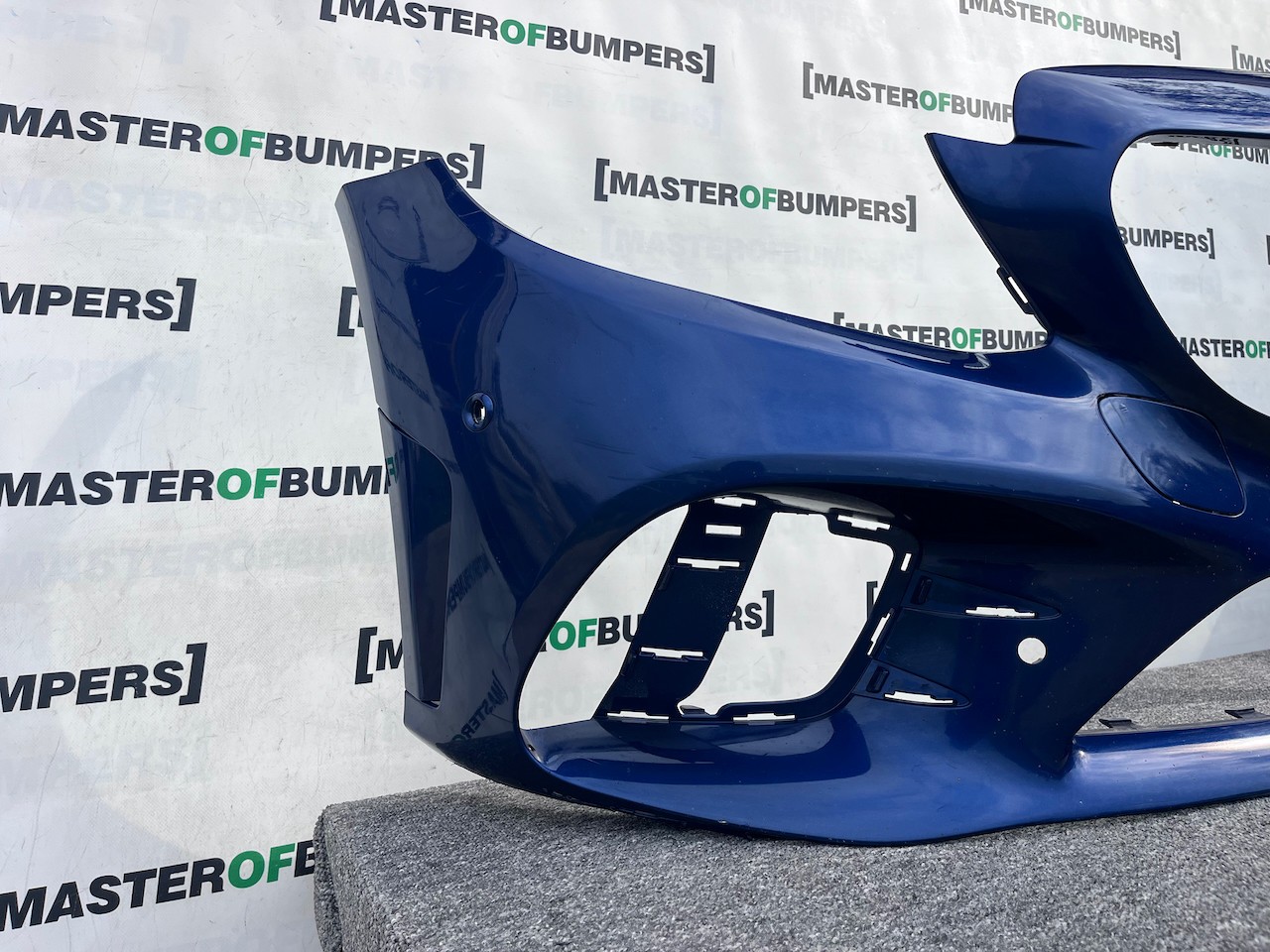 Mercedes C Class Amg Line A205 Lift 2019-2022 Front Bumper 6 Pdc Genuine [e296]