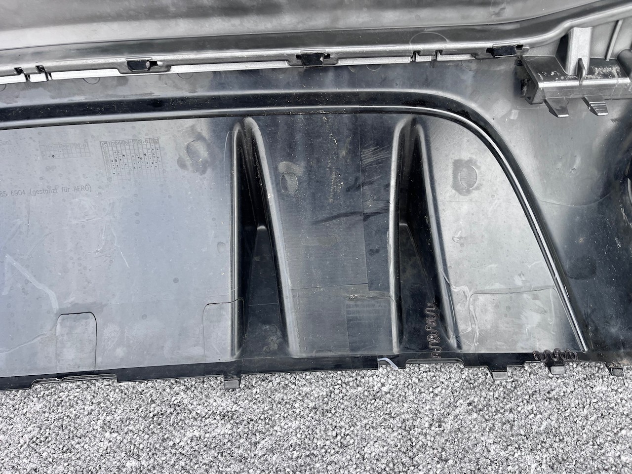 Mercedes A45 Amg A177 Hatchback 2019-2023 Rear Bumper 6 Pdc Genuine [e301]