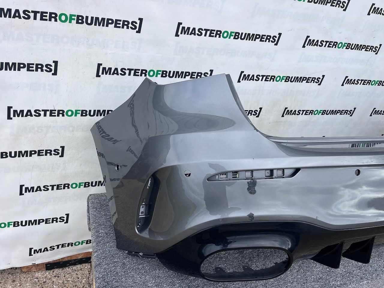 Mercedes A45 Amg A177 Hatchback 2019-2023 Rear Bumper 6 Pdc Genuine [e301]