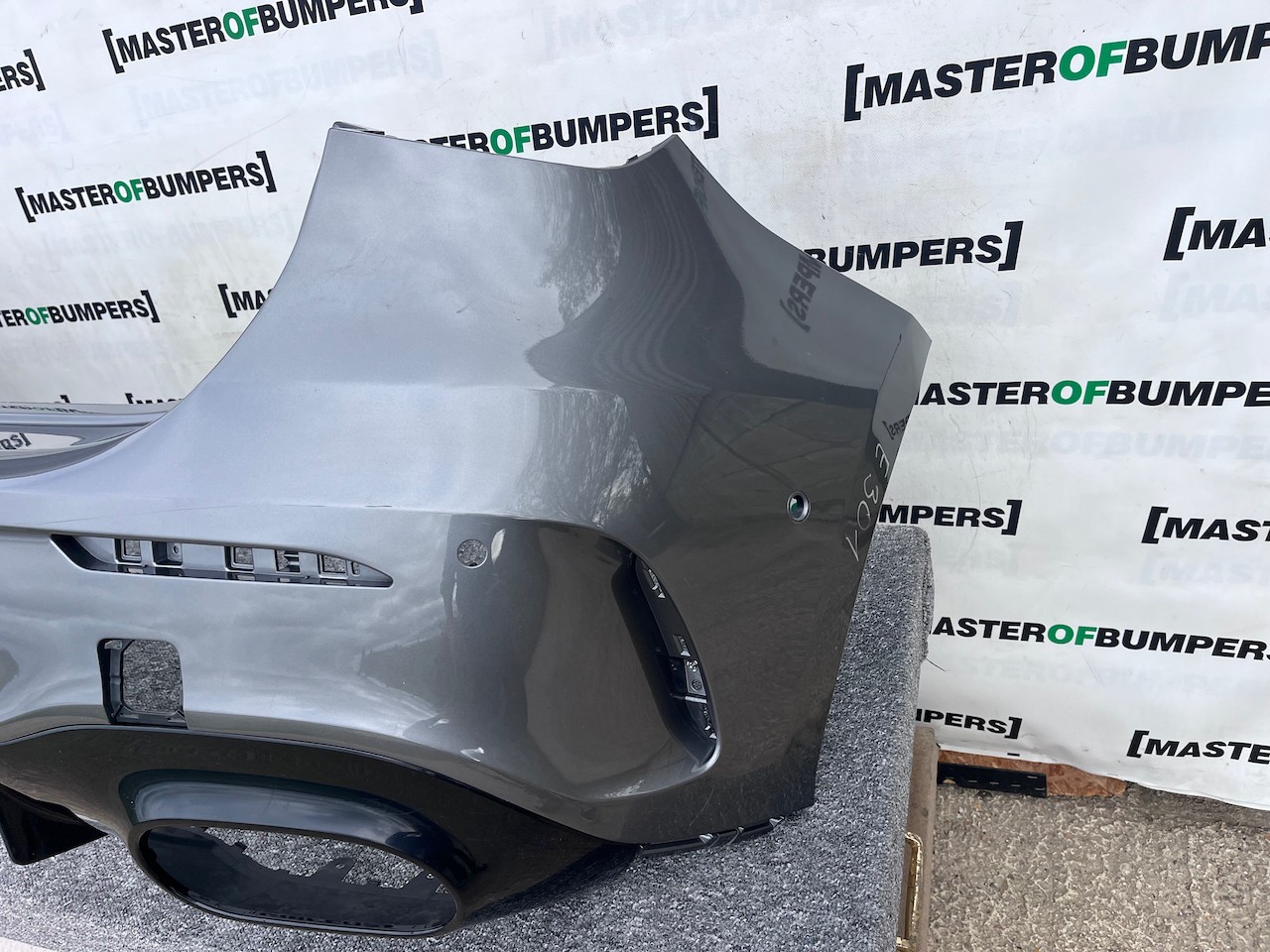 Mercedes A45 Amg A177 Hatchback 2019-2023 Rear Bumper 6 Pdc Genuine [e301]