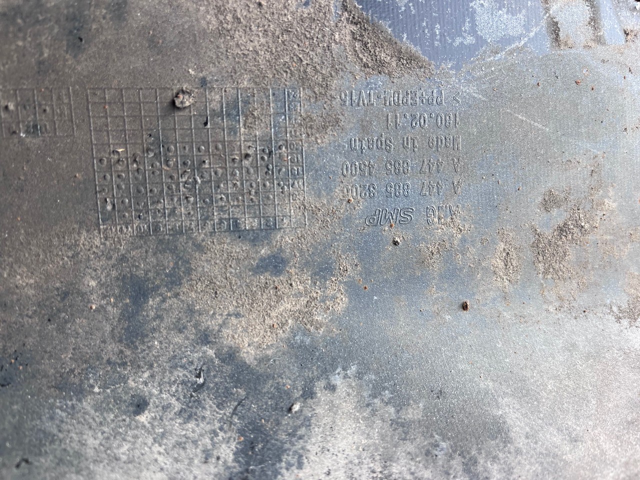 Mercedes Vito Amg Sport A447 2015-2020 Rear Bumper 4 Pdc Genuine [e303]