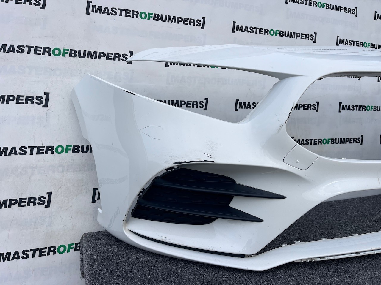 Mercedes A Class Amg A177 Hatchback 2019-2022 Front Bumper No Pdc Genuine [e348]