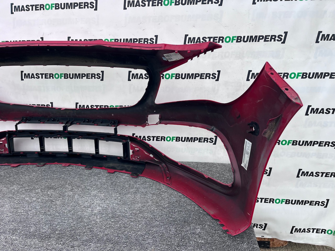 Mercedes Cla Class Amg Sport A117 2016-2019 Front Bumper 6 Pdc Genuine [e477]