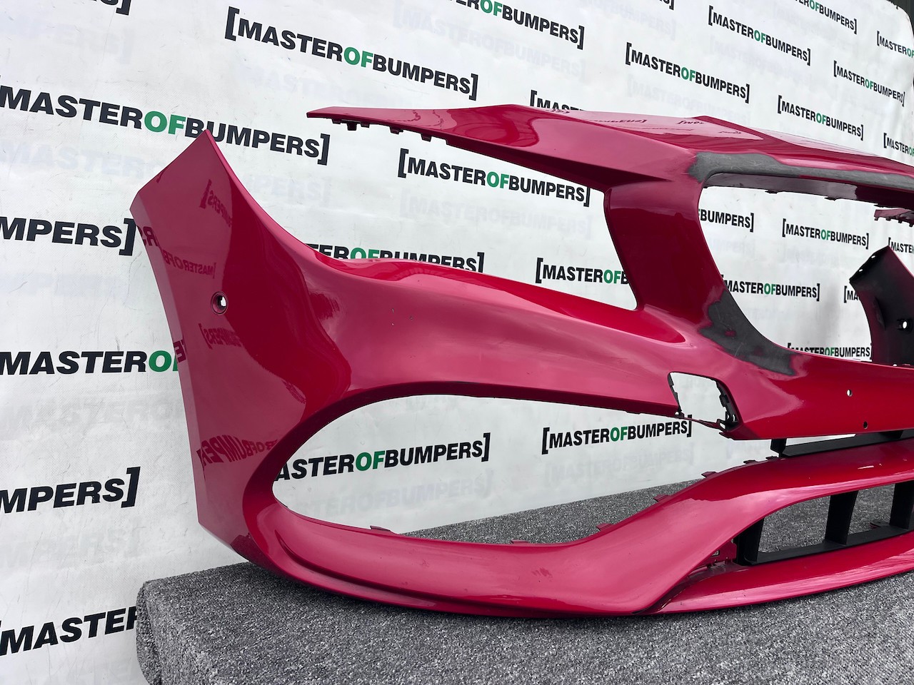 Mercedes Cla Class Amg Sport A117 2016-2019 Front Bumper 6 Pdc Genuine [e477]