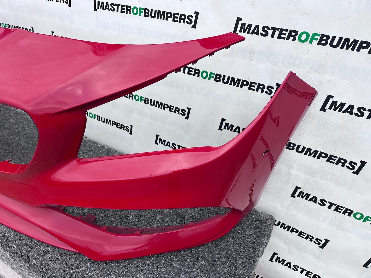 Mercedes Cla Class Amg Sport A117 2016-2019 Front Bumper 6 Pdc Genuine [e477]