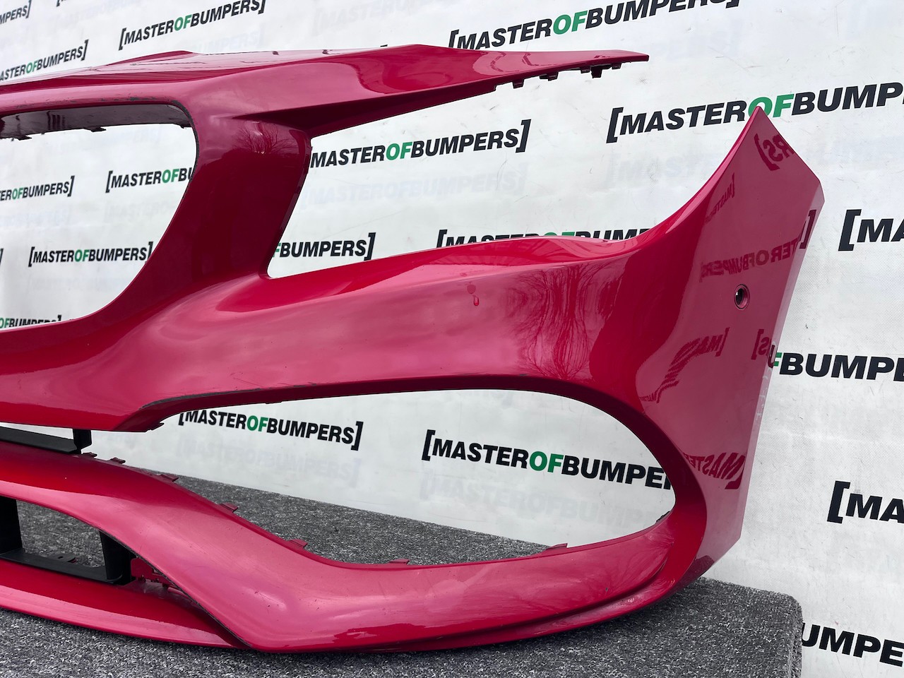 Mercedes Cla Class Amg Sport A117 2016-2019 Front Bumper 6 Pdc Genuine [e477]