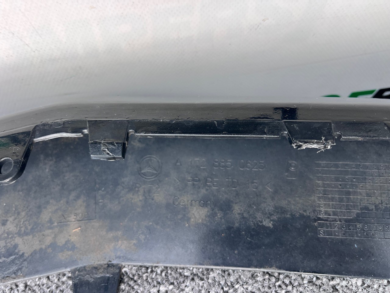 Mercedes Slk Amg Sport A172 Mk3 2012-2015 Front Bumper No Pdc Genuine [e358]