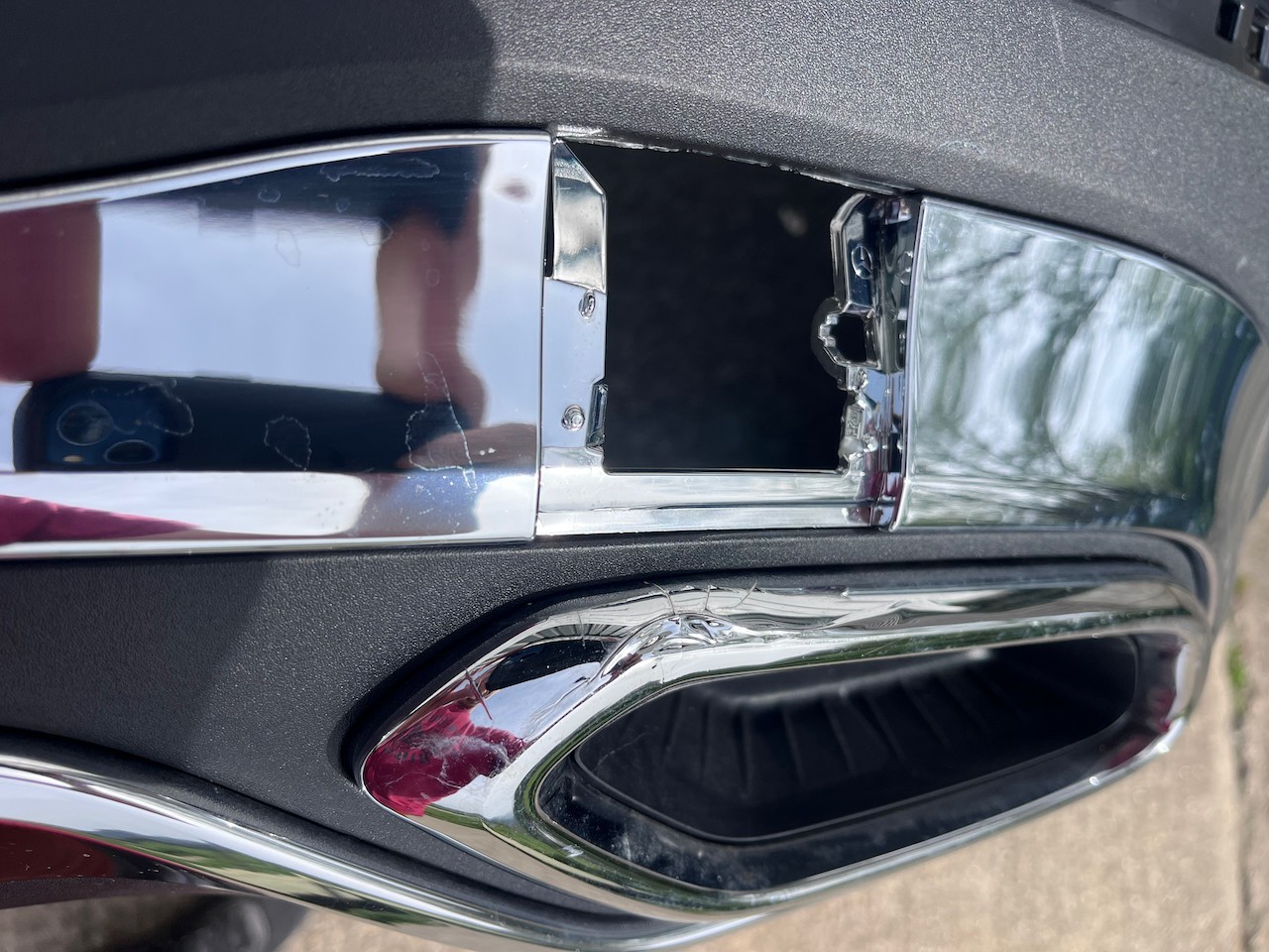 Mercedes Glc Amg Line A254 Suv Mk2 2022-2025 Rear Bumper 6 Pdc Genuine [e372]