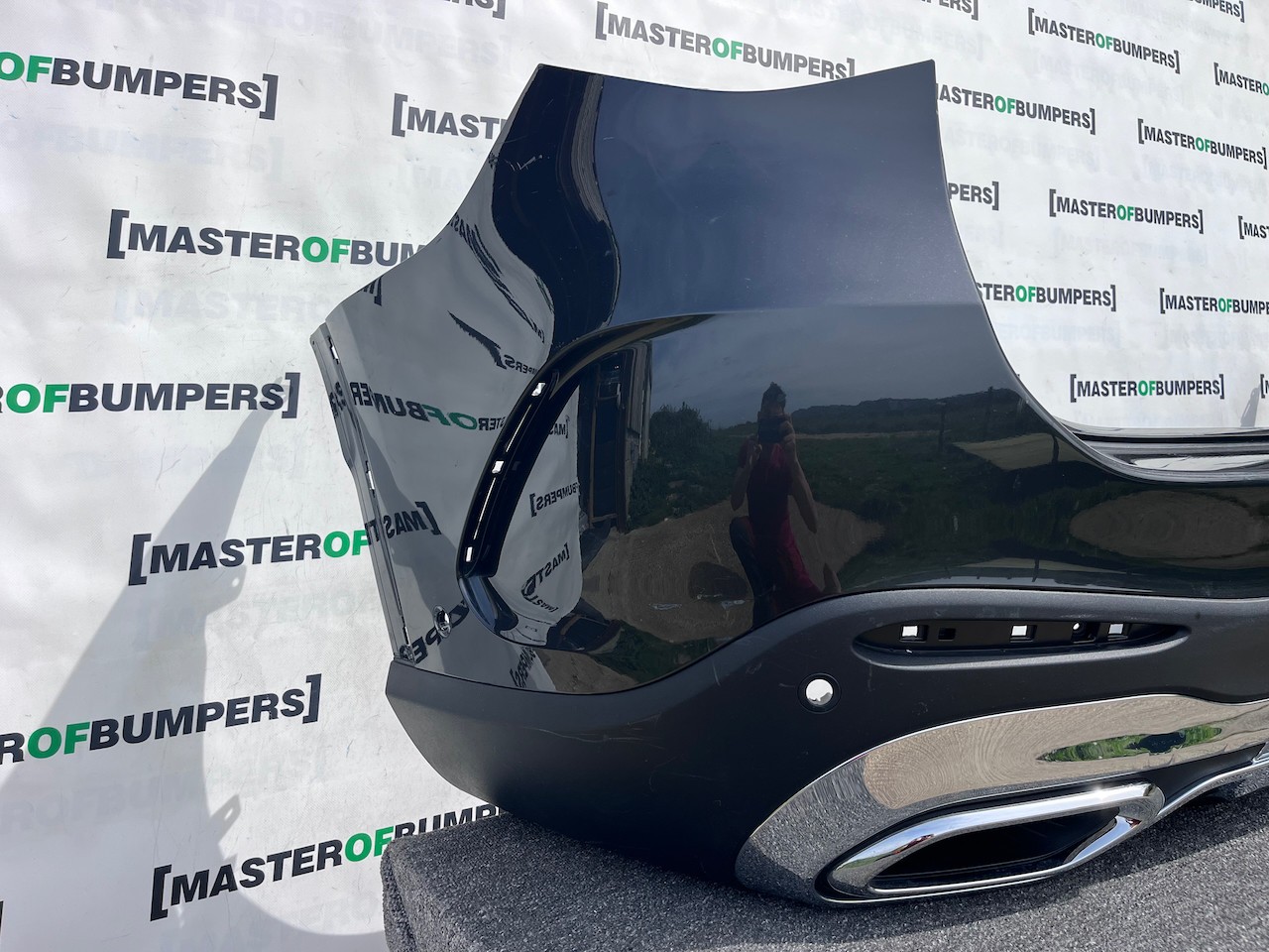 Mercedes Glc Amg Line A254 Suv Mk2 2022-2025 Rear Bumper 6 Pdc Genuine [e372]