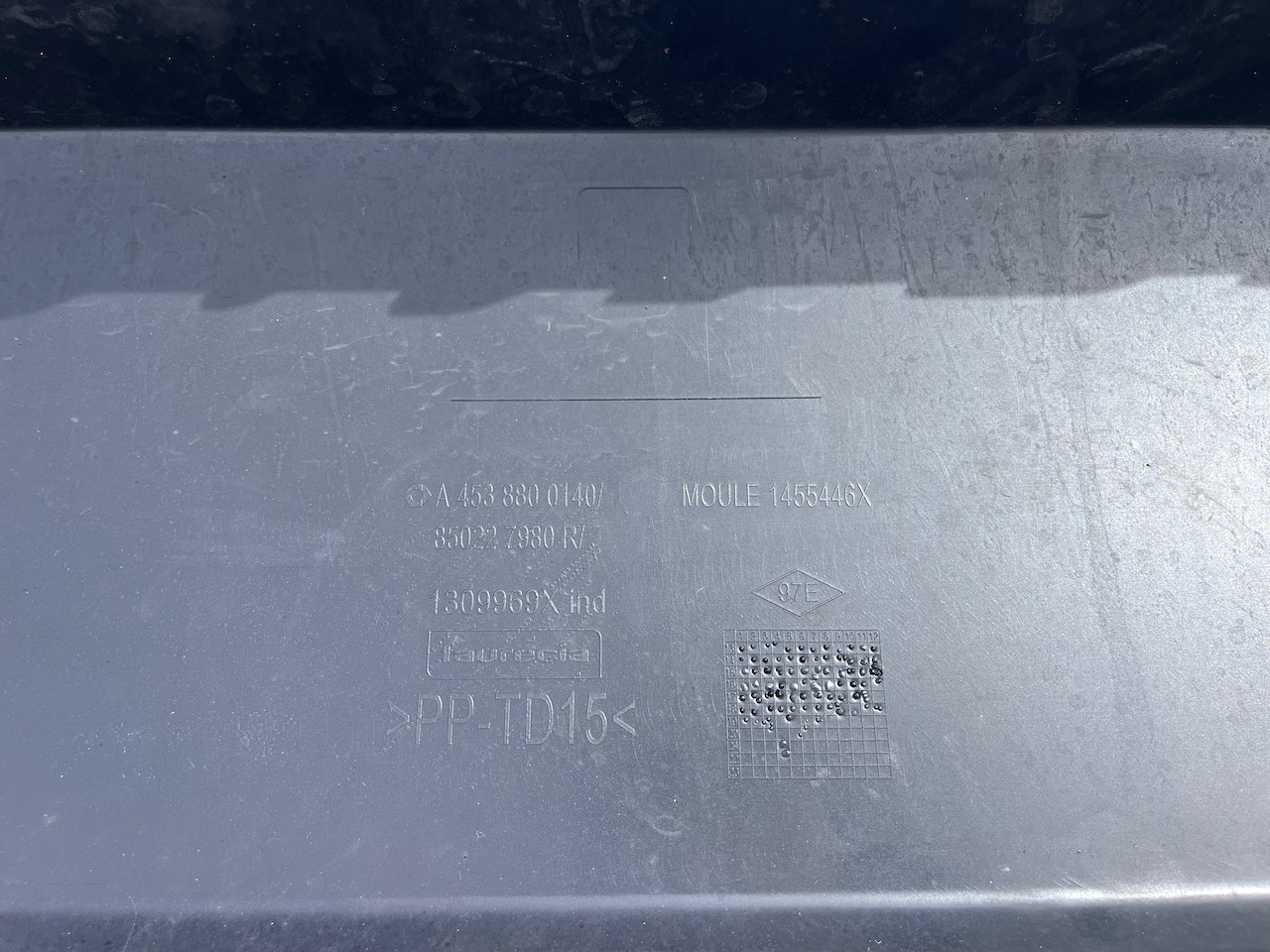 Smart Fortwo Hatchback Mk3 A453 2016-2022 Rear Bumper Genuine [e373]